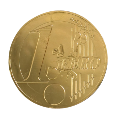 Medallón Moneda de Chocolate con Leche
