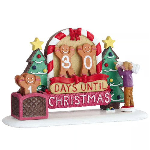 Gingerbread Countdown Lemax