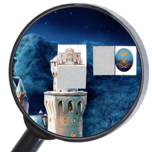 Calendario de Adviento A3 "Castillo de Neuschwanstein"