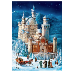 Calendario de Adviento A3 "Castillo de Neuschwanstein"