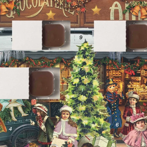 Calendario de Adviento de chocolate "Chocolaterie"