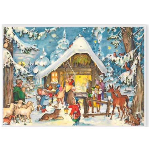Calendario de Adviento de chocolate "Pesebre"
