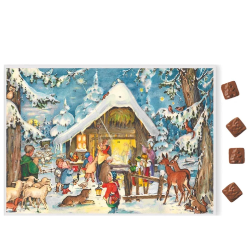 Calendario de Adviento de chocolate "Pesebre"