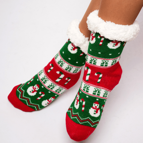 Weihnachtliche Thermosocken für Erwachsene