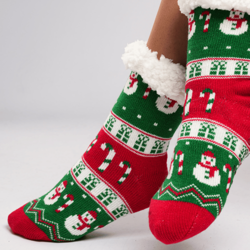 Weihnachtliche Thermosocken für Erwachsene
