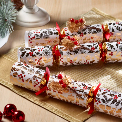 Crackers Navideños Plantas de Navidad