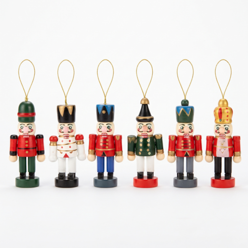 Crackers Navideños con Cascanueces Tradicionales
