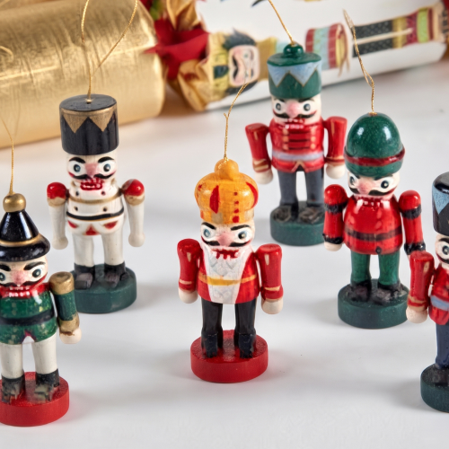 Crackers Navideños Cascanueces Vintage