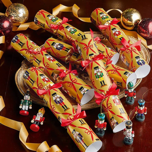 Crackers Navideños Cascanueces Vintage