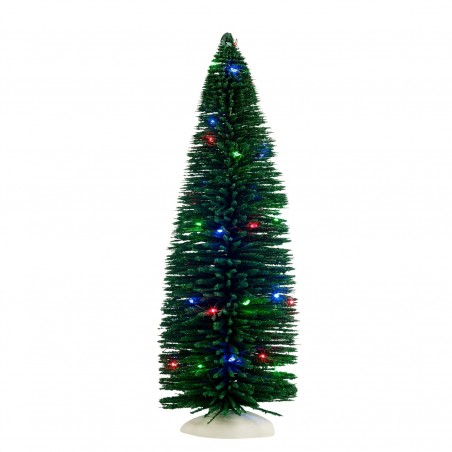 Tree multicolour lights battery operated - h30xd10