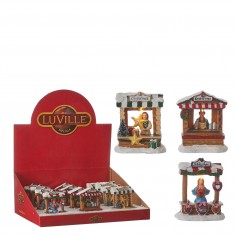 German market 3 assorted battery operated display - l8xw5xh1