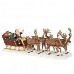 Santa reindeer sledge - l21xw6