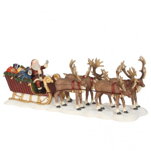 Santa reindeer sledge - l21xw6