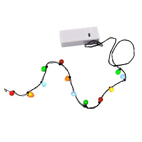 Chinese lantern light chain multicolour light battery operat